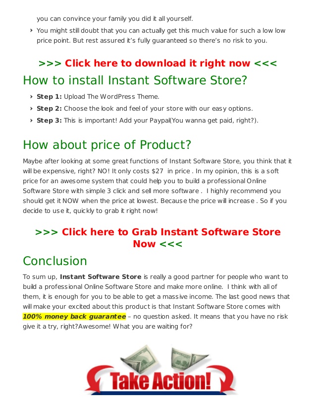 instant software store